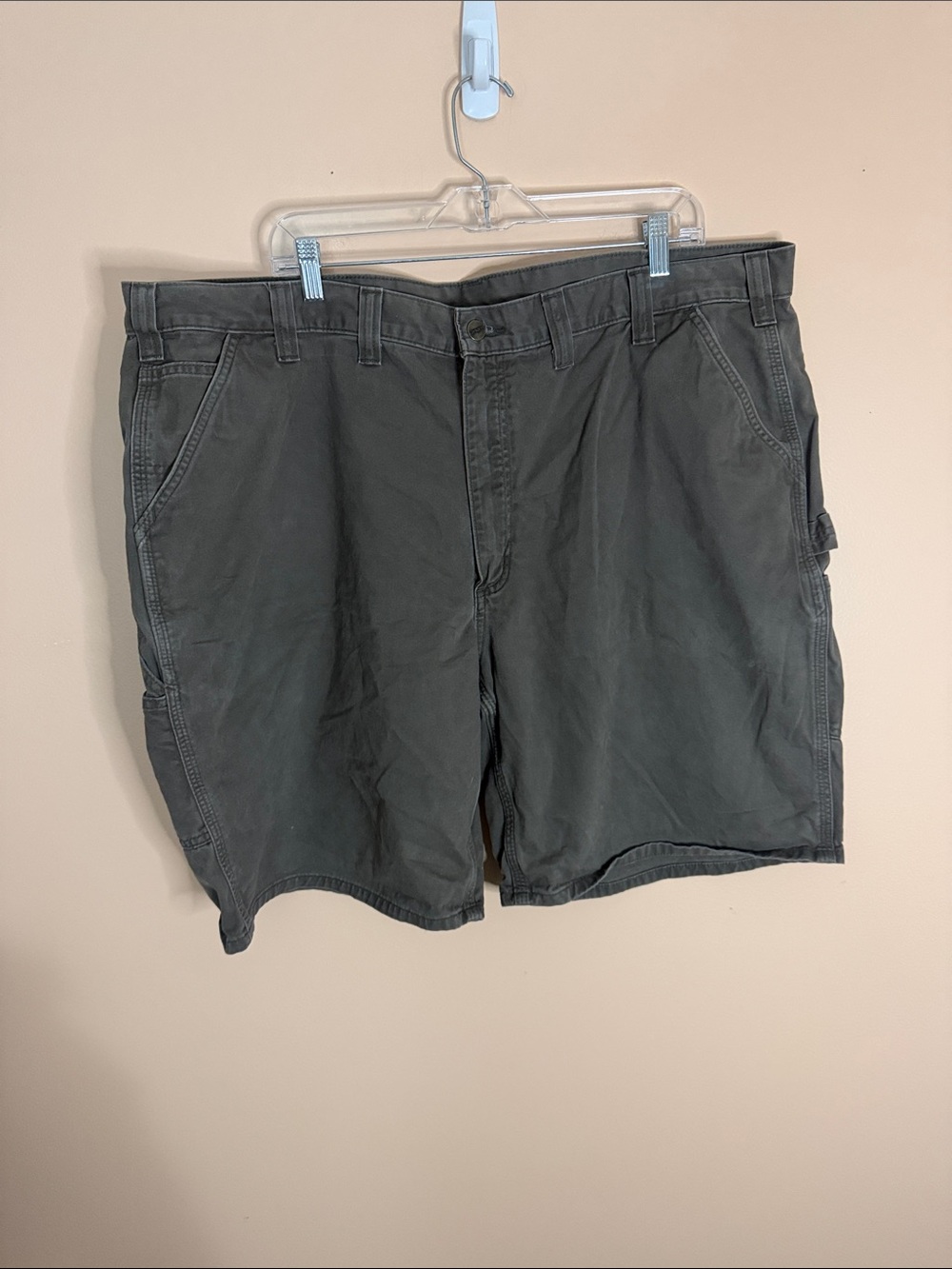 Carhartt Men's Charcoal Cargo Shorts
